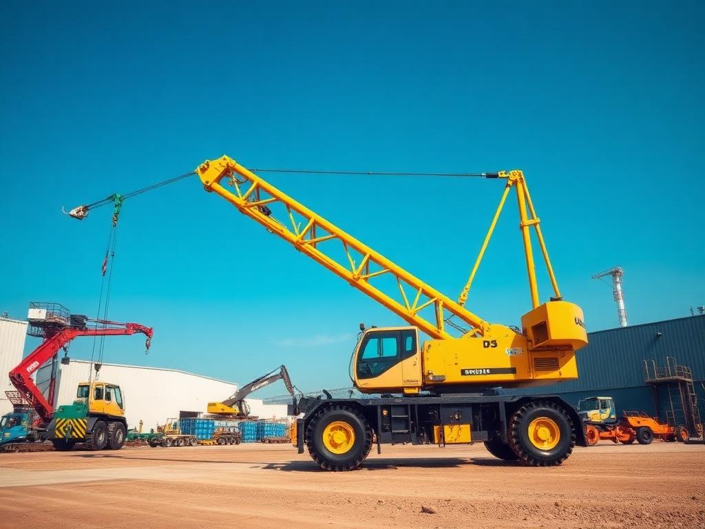 Rough Terrain Crane